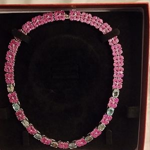 I have this beautiful gemstones  necklace for sale.